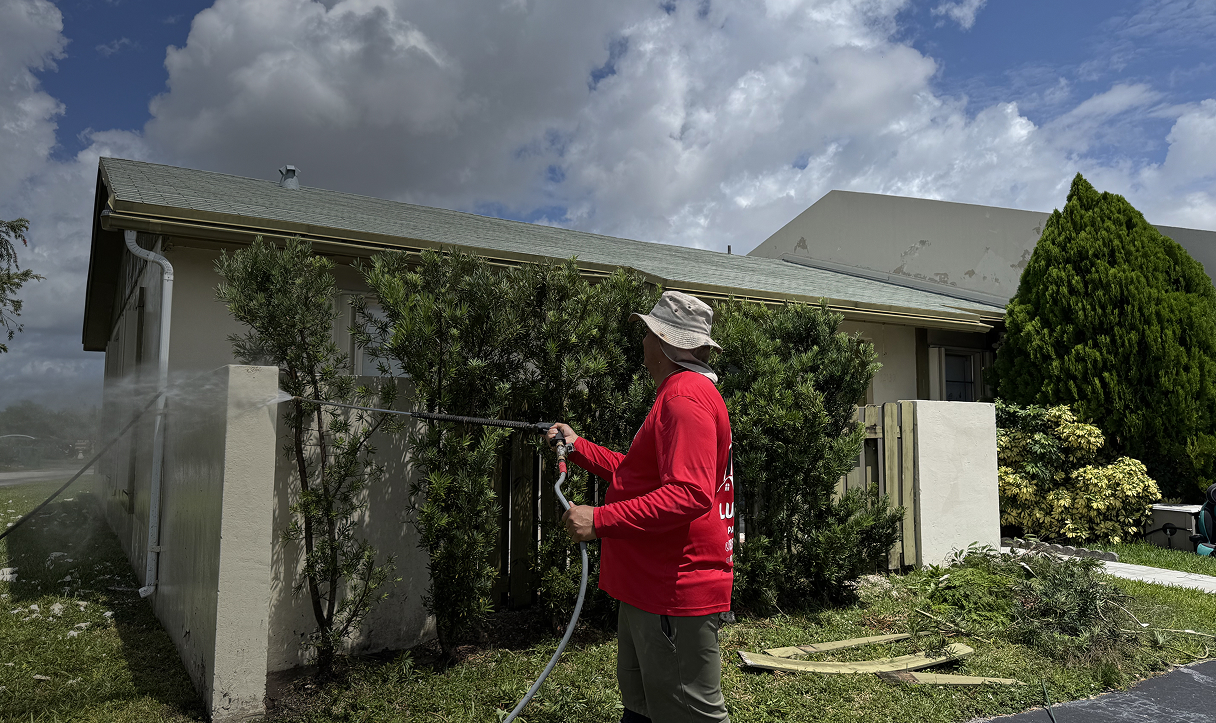 Lumens Painting team on site