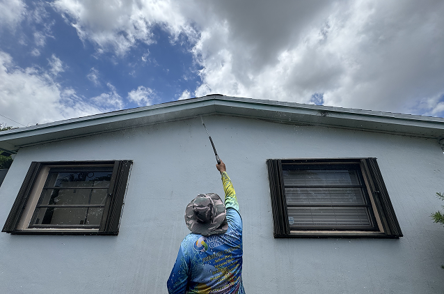 Exterior preparation and painting