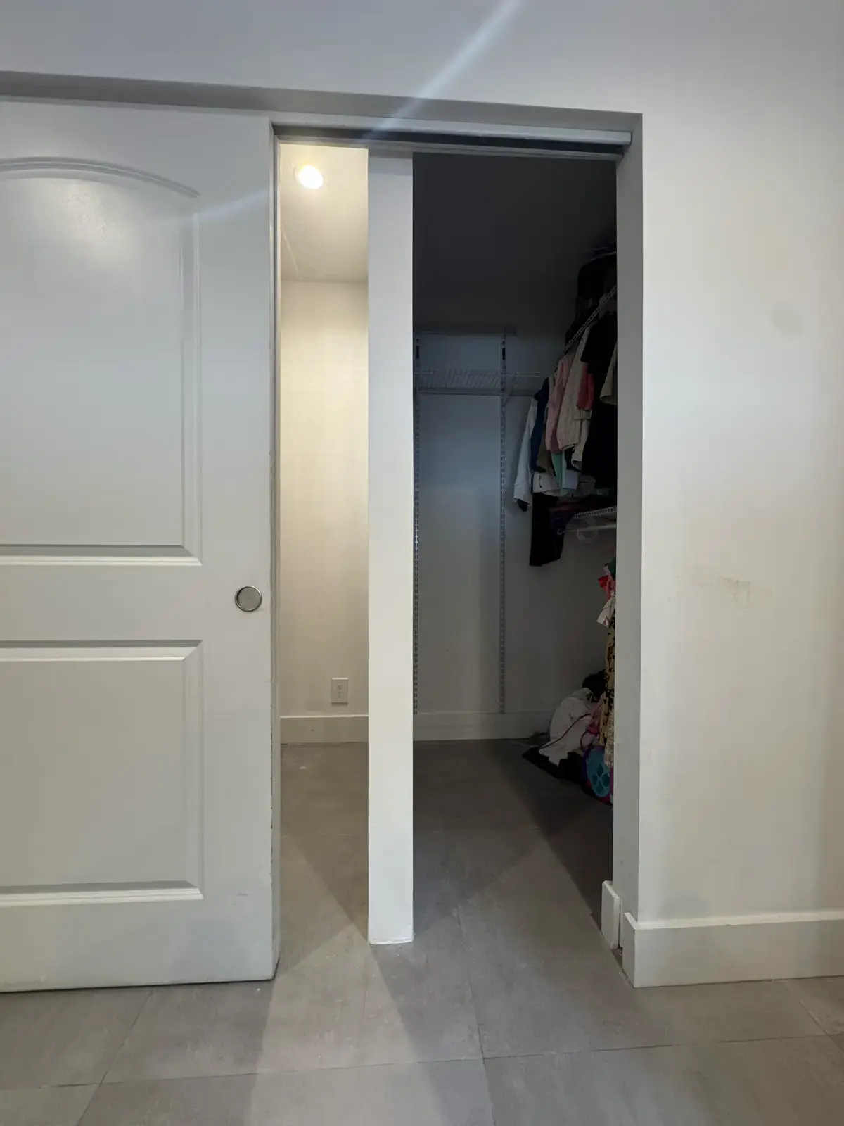 Closet Wall Demolition, Installation and Painting, handyman services project photo 20