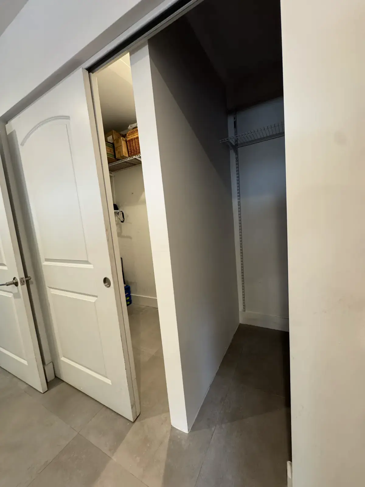 Closet Wall Demolition, Installation and Painting, handyman services project photo 25