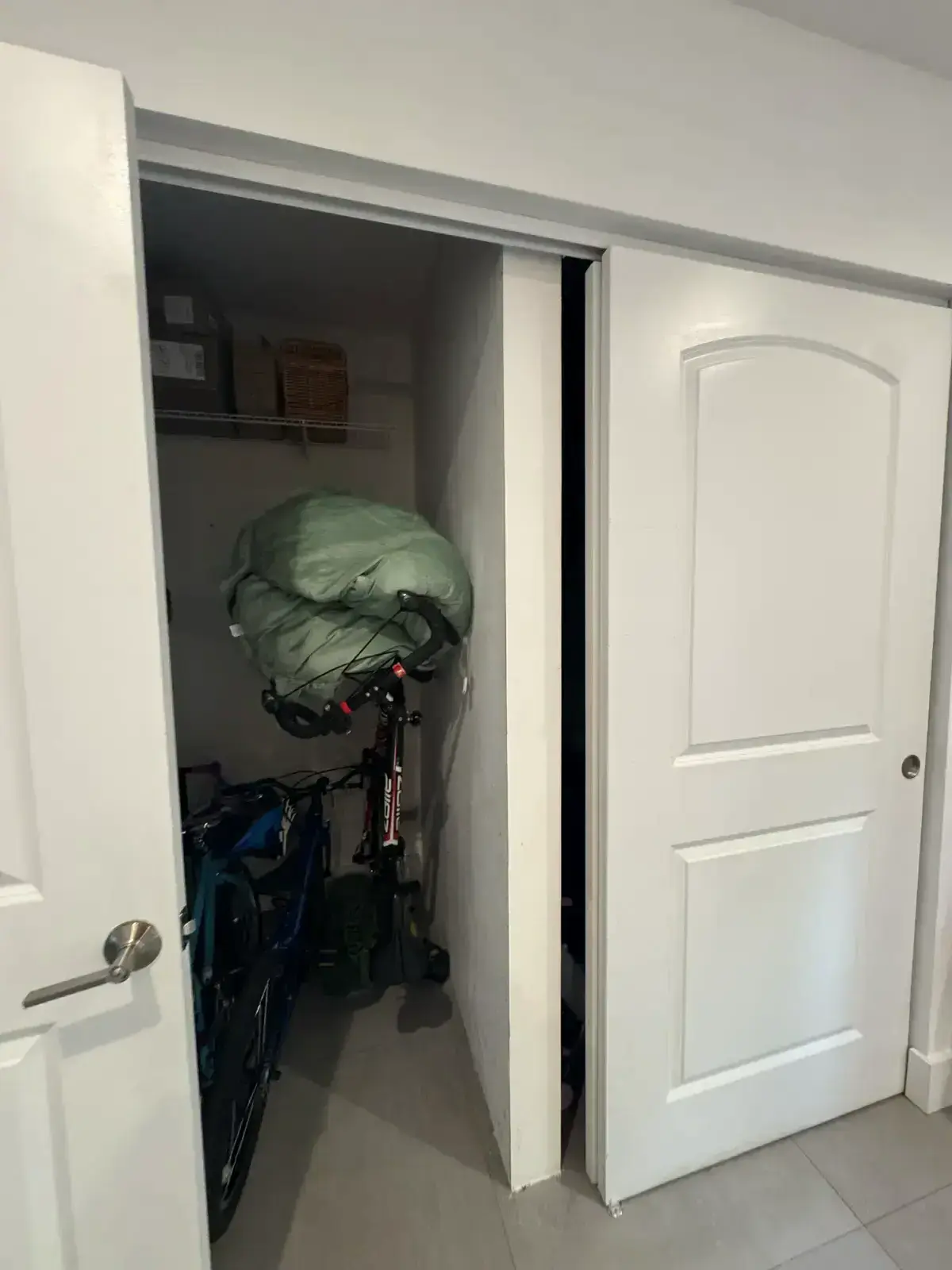 Closet Wall Demolition, Installation and Painting, handyman services project photo 27