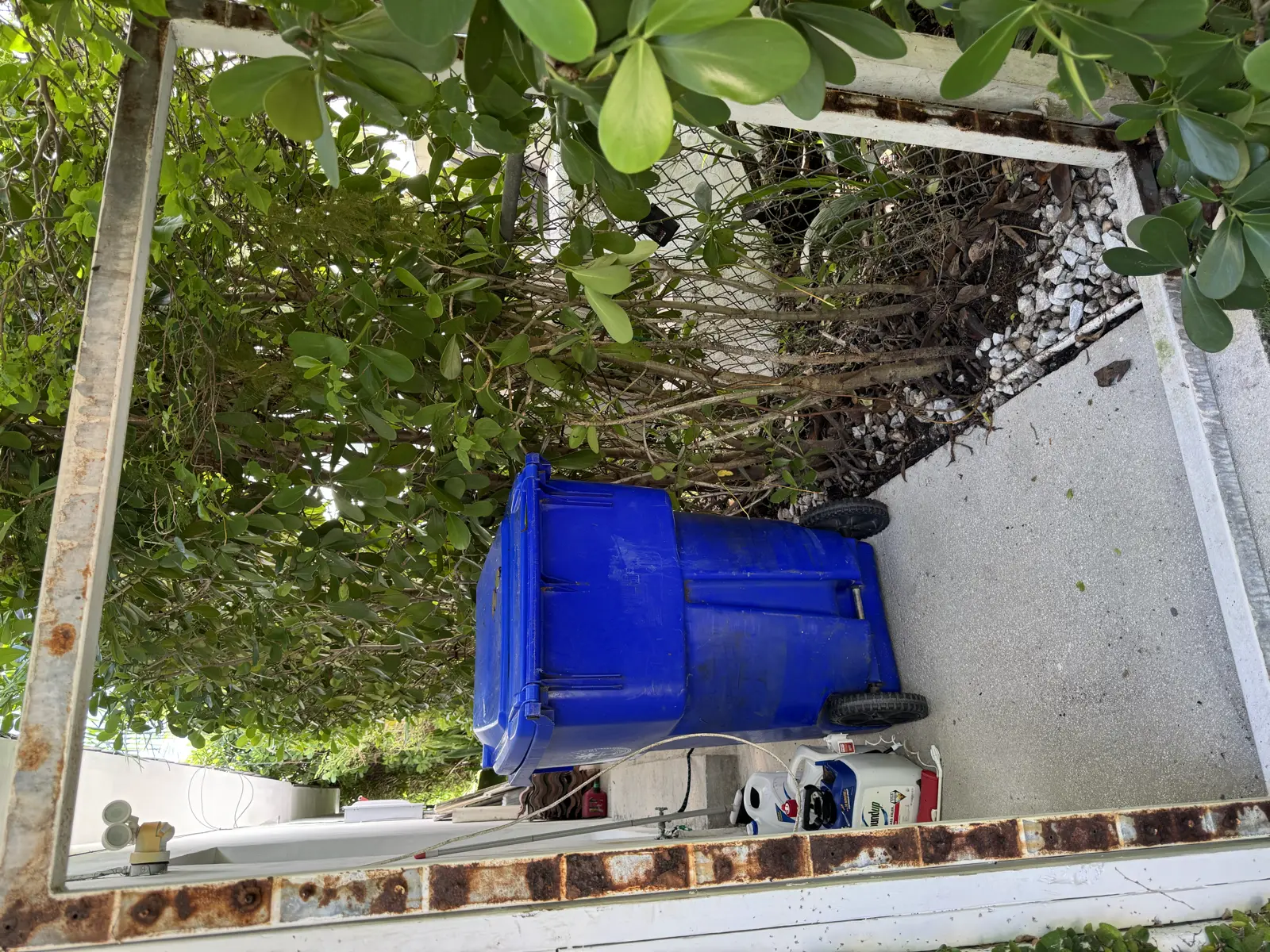 Wood Fence Repair and Painting, handyman services project photo 3