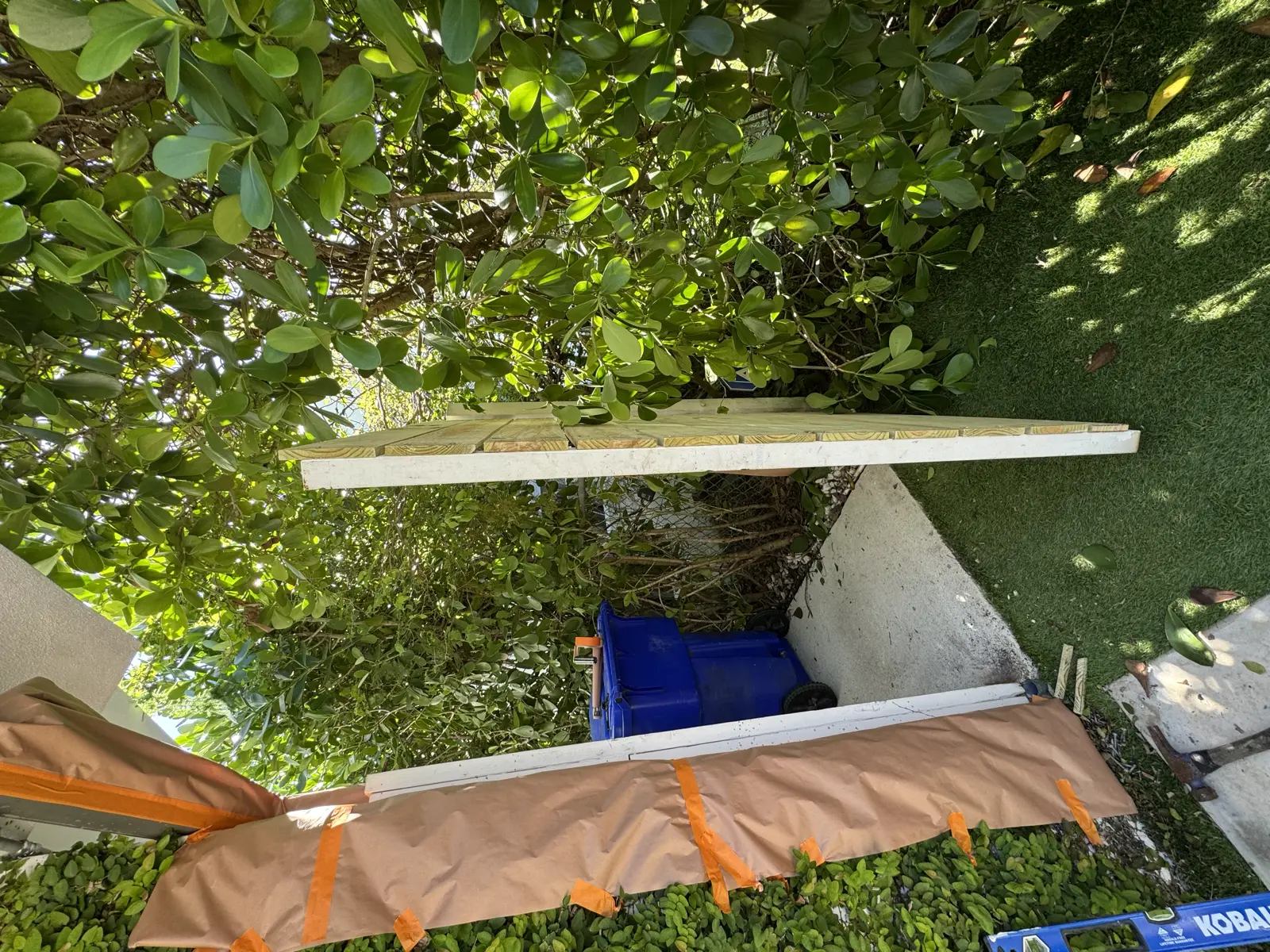 Wood Fence Repair and Painting, handyman services project photo 13