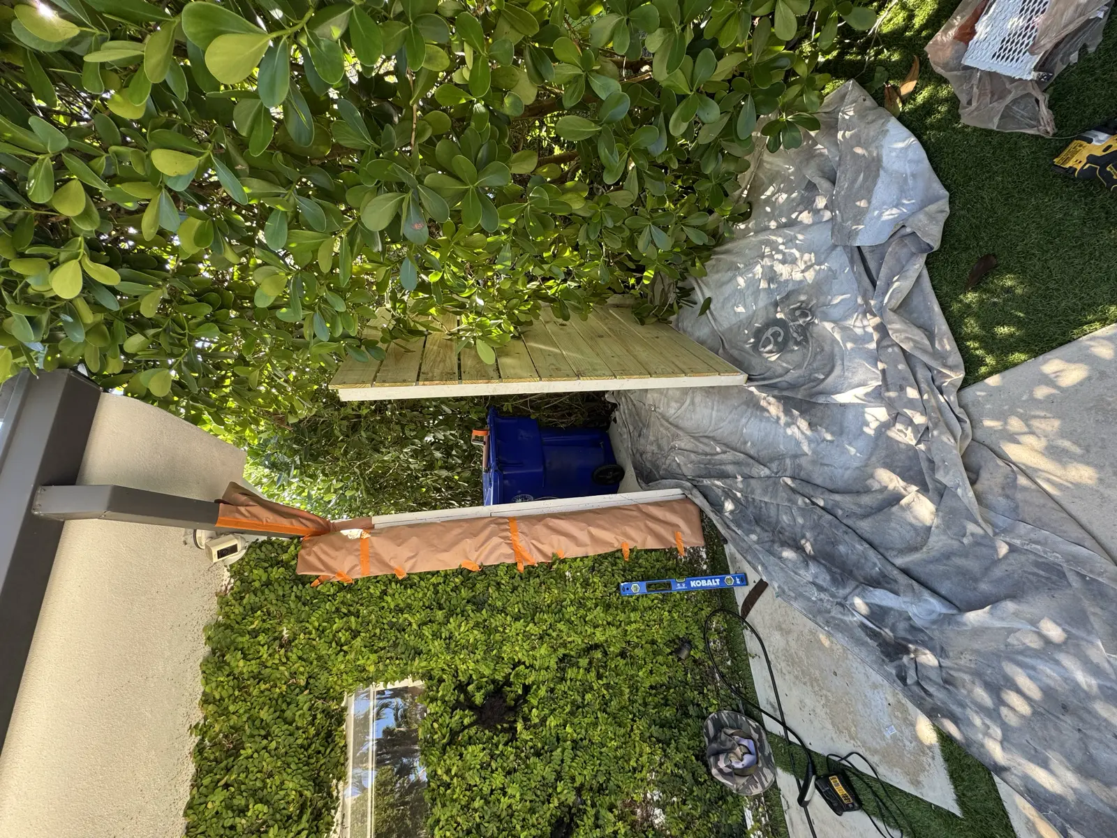 Wood Fence Repair and Painting, handyman services project photo 18