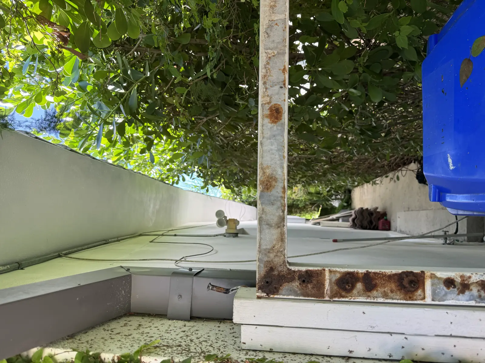 Wood Fence Repair and Painting, handyman services project photo 35