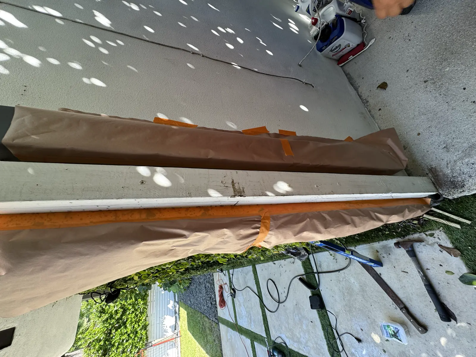 Wood Fence Repair and Painting, handyman services project photo 40