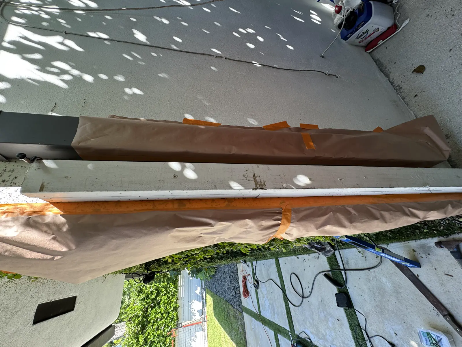 Wood Fence Repair and Painting, handyman services project photo 41