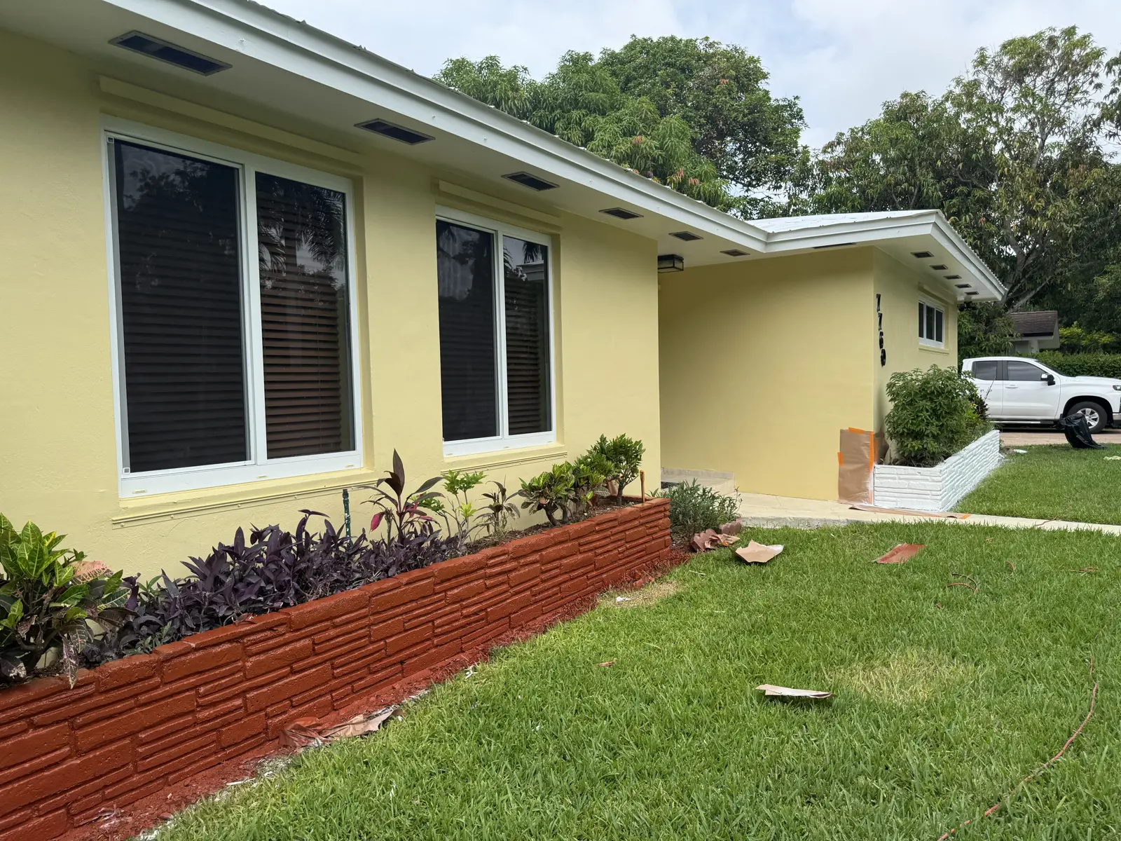 White Metal Roof Coating Restoration, roof coating project photo 22