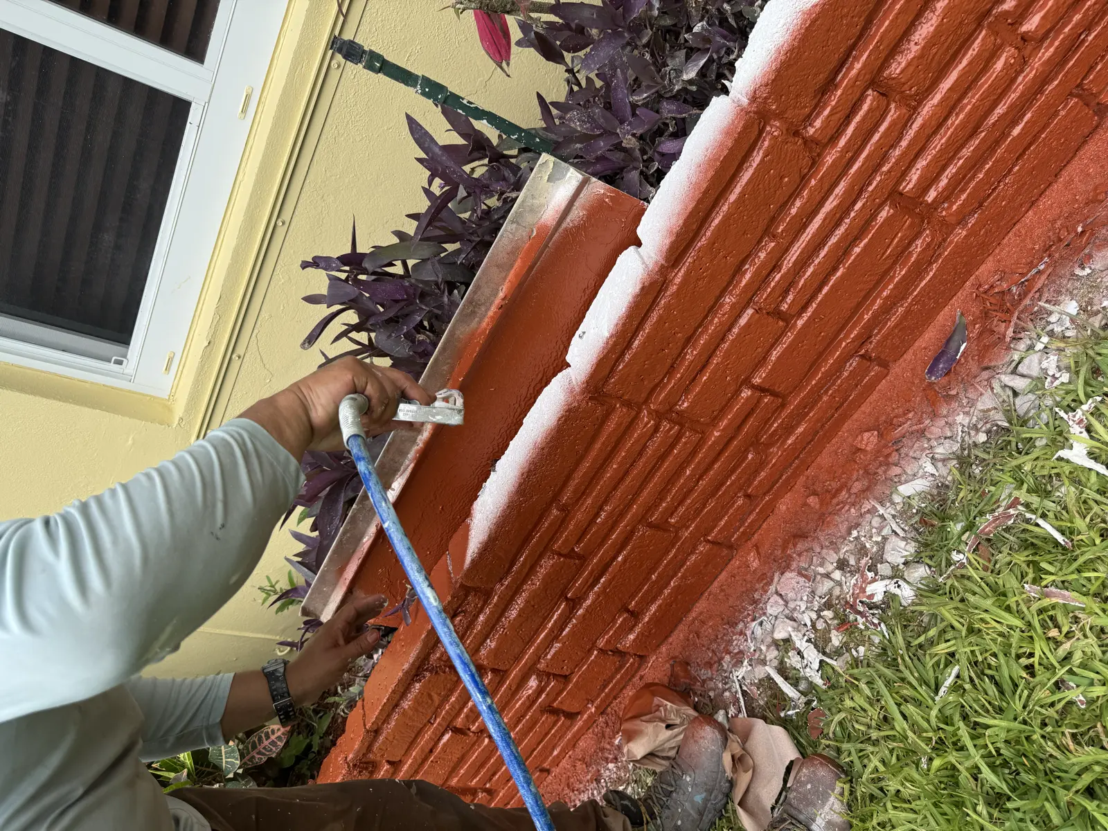 White Metal Roof Coating Restoration, roof coating project photo 23