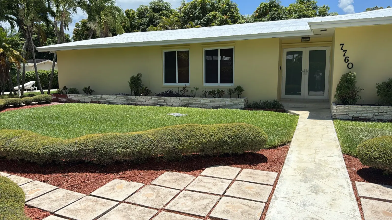 White Metal Roof Coating Restoration, roof coating project photo 34