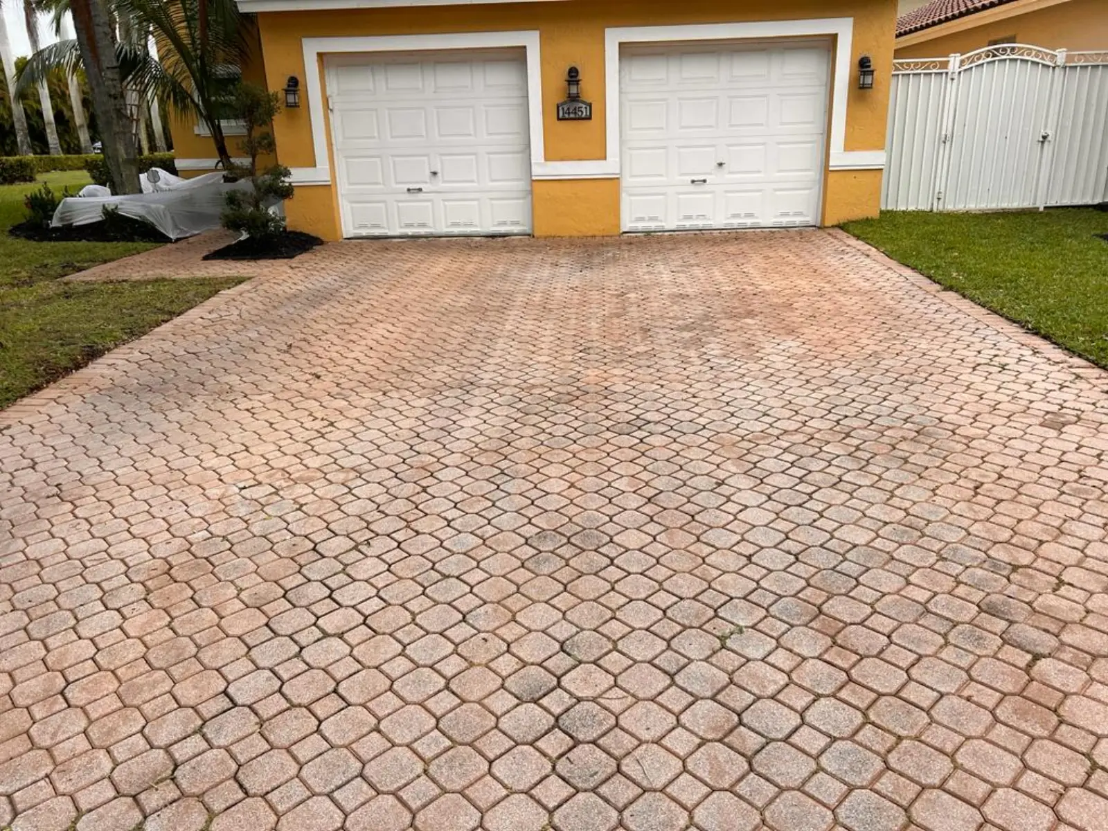 Residential Paver Pressure Washing, pressure washing project photo 7