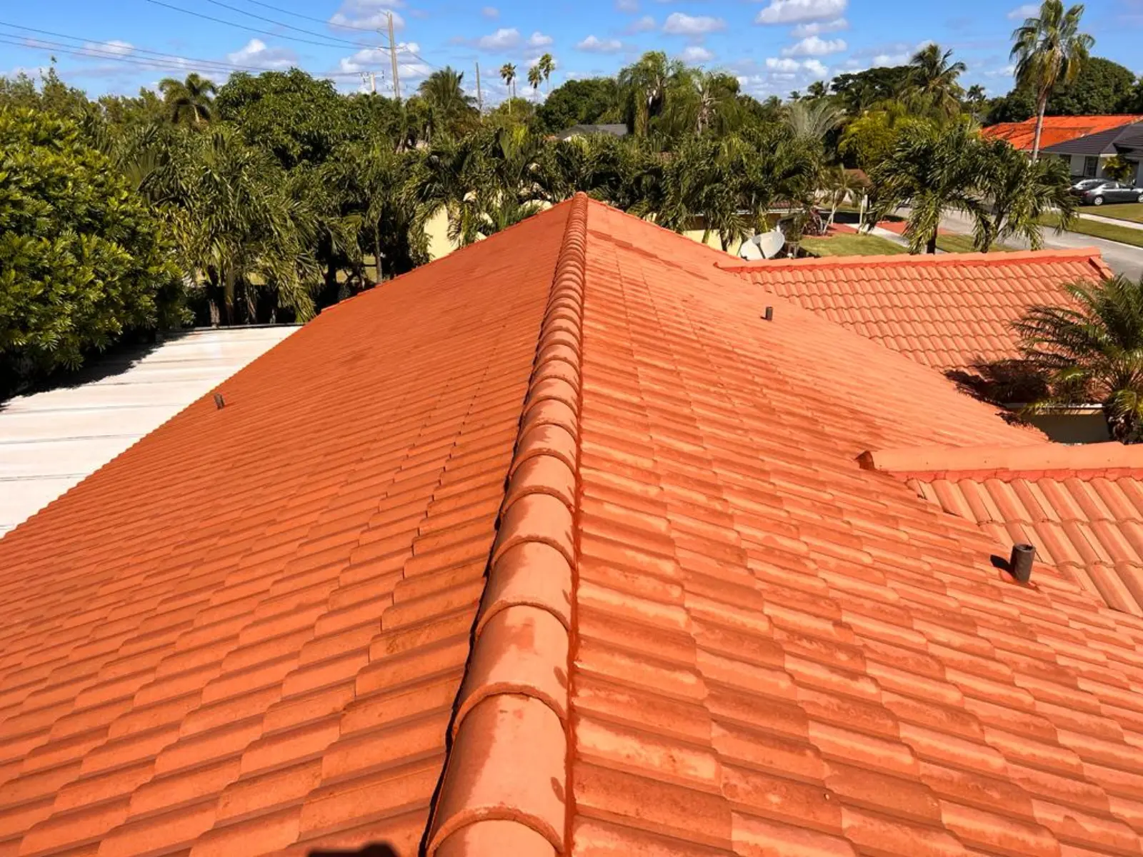 Residential Roof Pressure Washing, pressure washing project photo 2