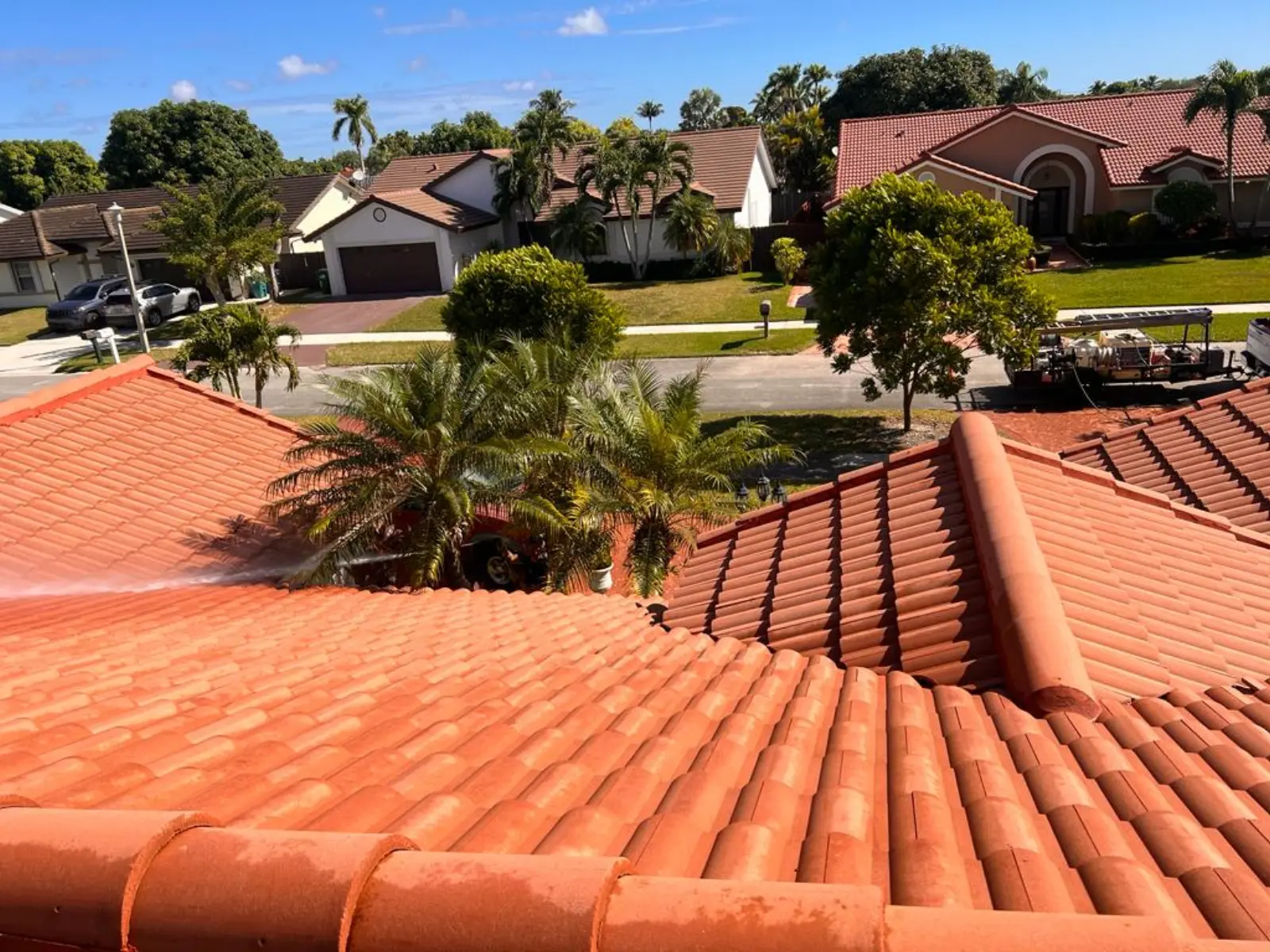 Residential Roof Pressure Washing, pressure washing project photo 7