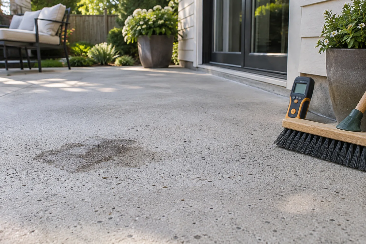 Concrete sealing slab condition review in Miami-Dade — AI-generated illustration