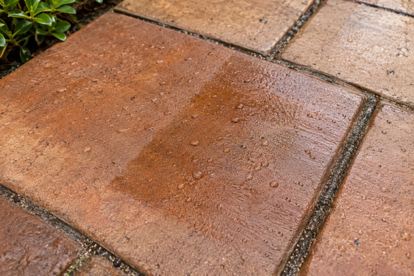 Sealing services paver finish sample in Miami-Dade — AI-generated illustration