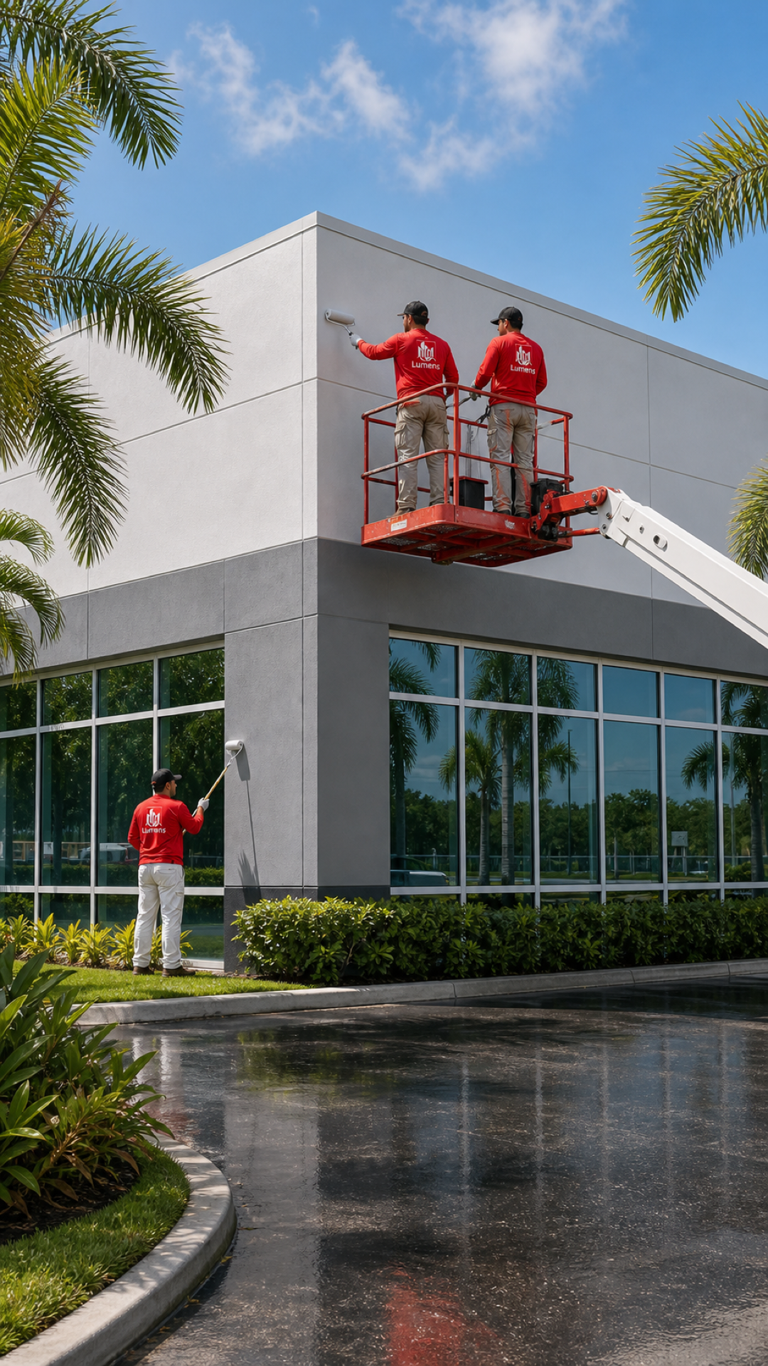 Commercial Painting Contractors in Miami-Dade, FL Lumens Painting