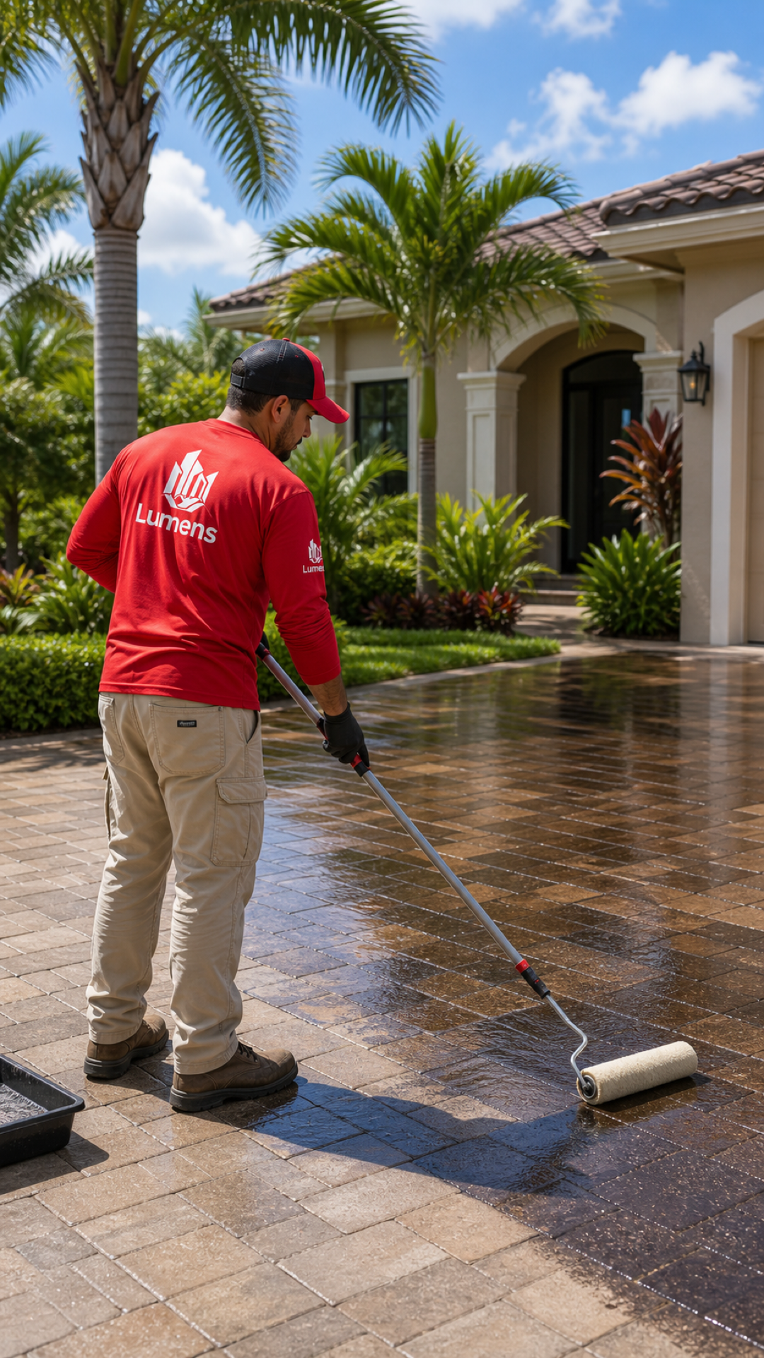 Paver Cleaning & Sealing in Miami-Dade, FL Lumens Painting