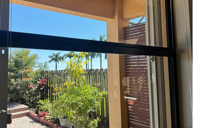 Window cleaning on a residential property - Window Cleaning Services